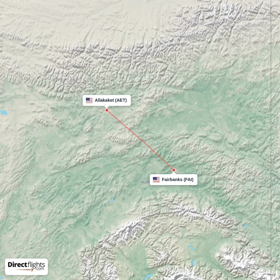 FAI - AET route map