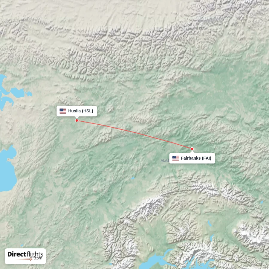 FAI - HSL route map