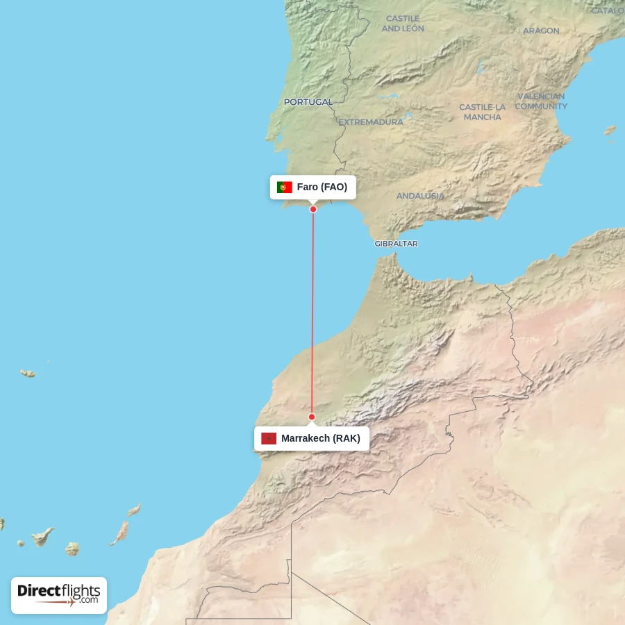 FAO - RAK route map