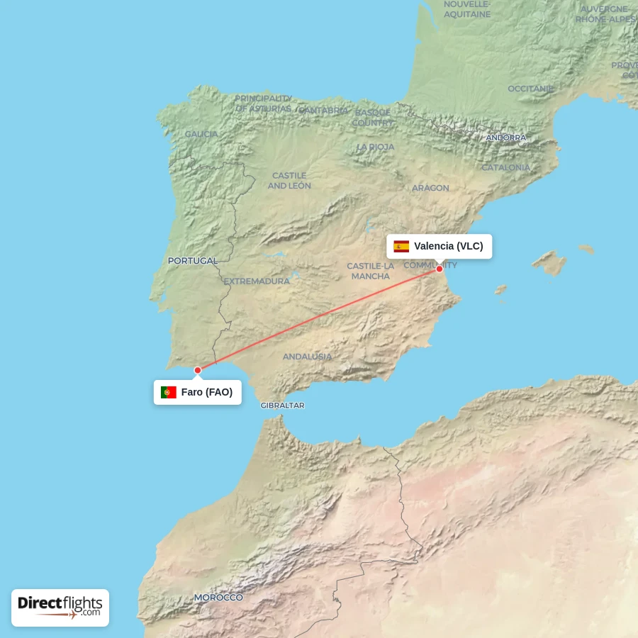 FAO - VLC route map