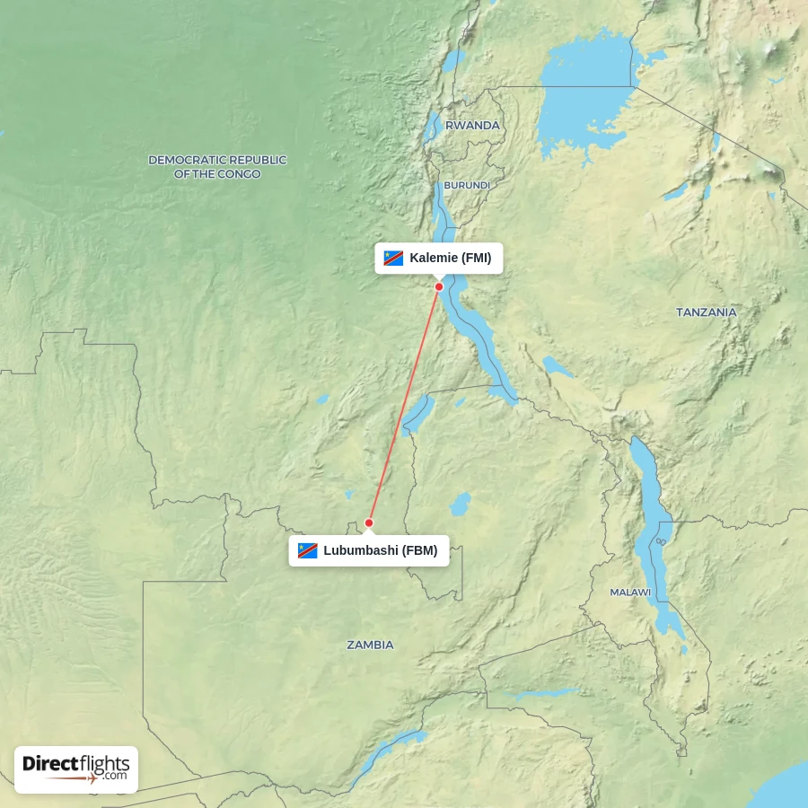 FBM - FMI route map