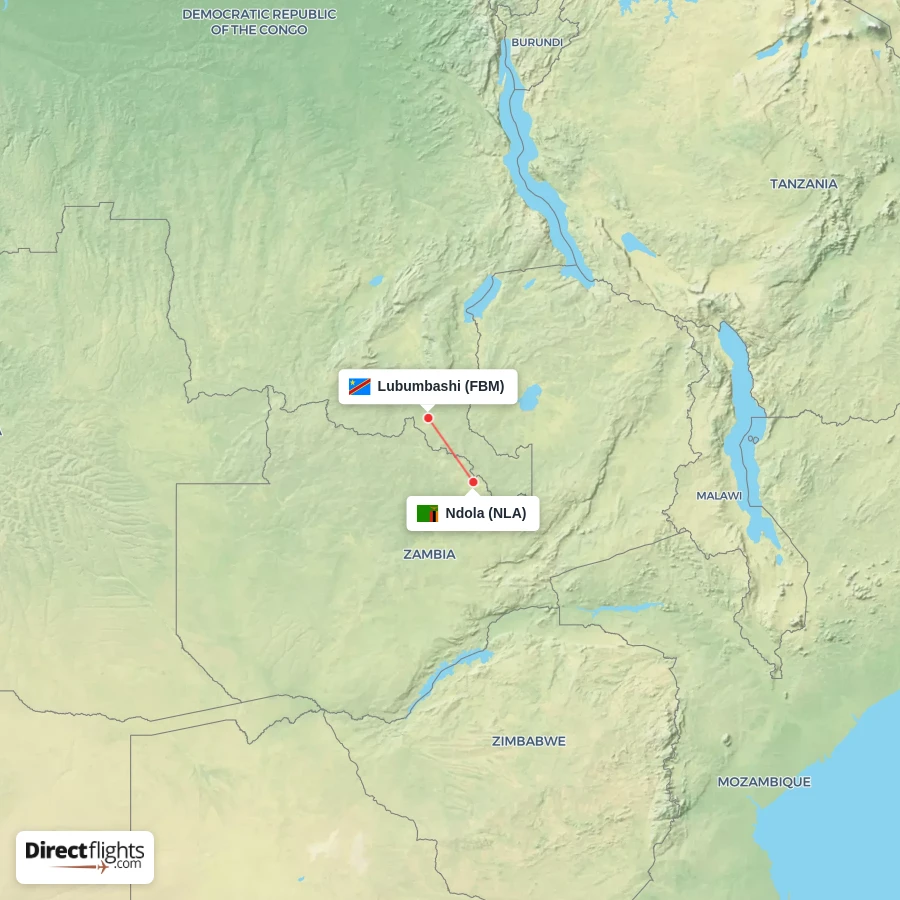 FBM - NLA route map