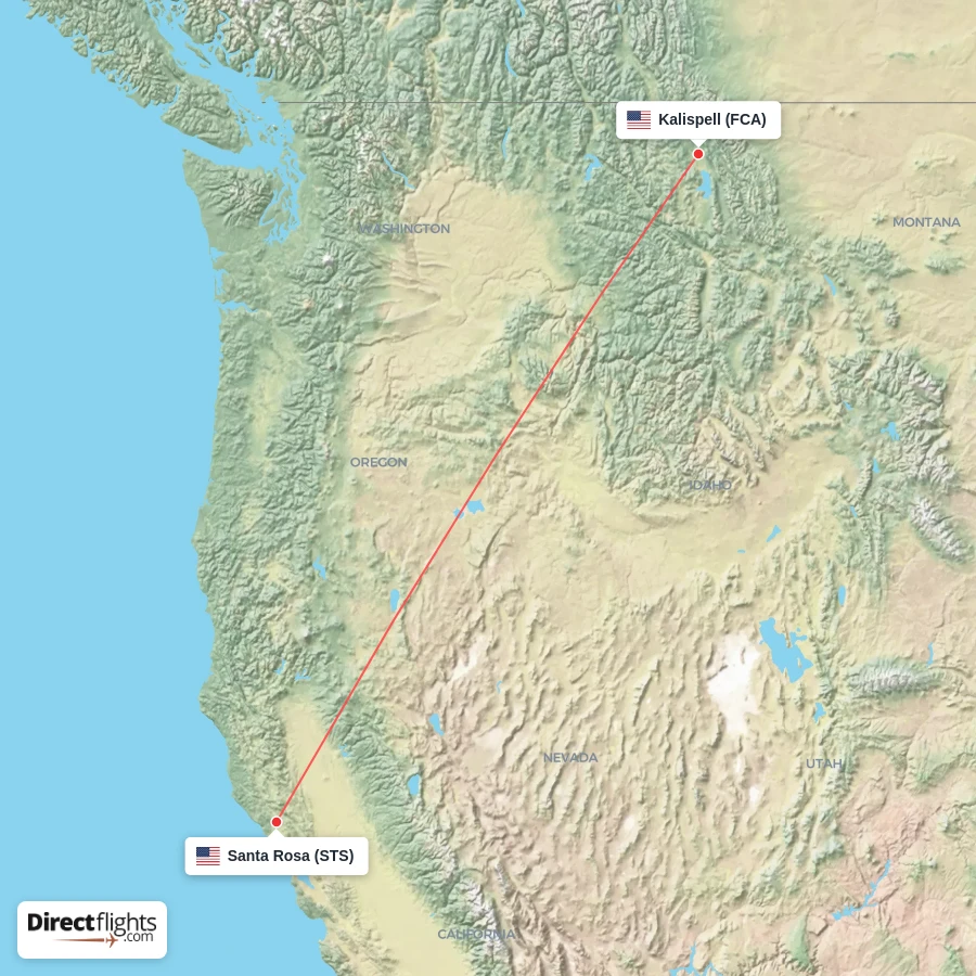 FCA - STS route map