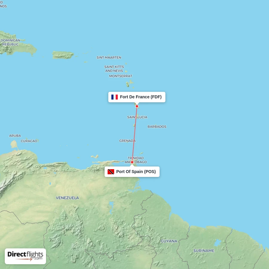 FDF - POS route map