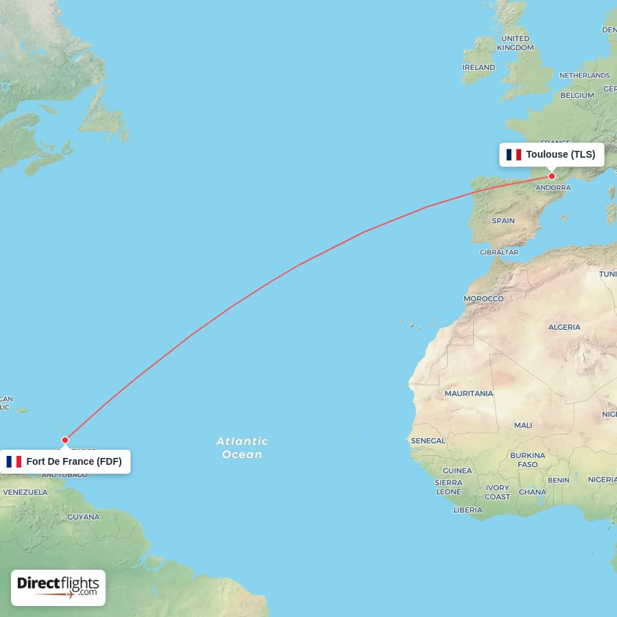 FDF - TLS route map