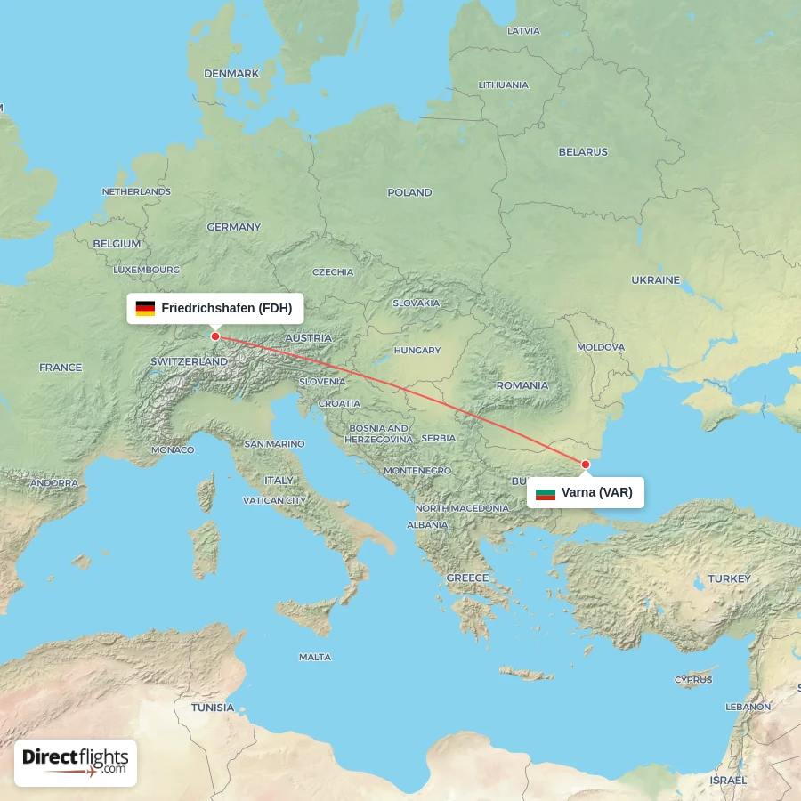 FDH - VAR route map