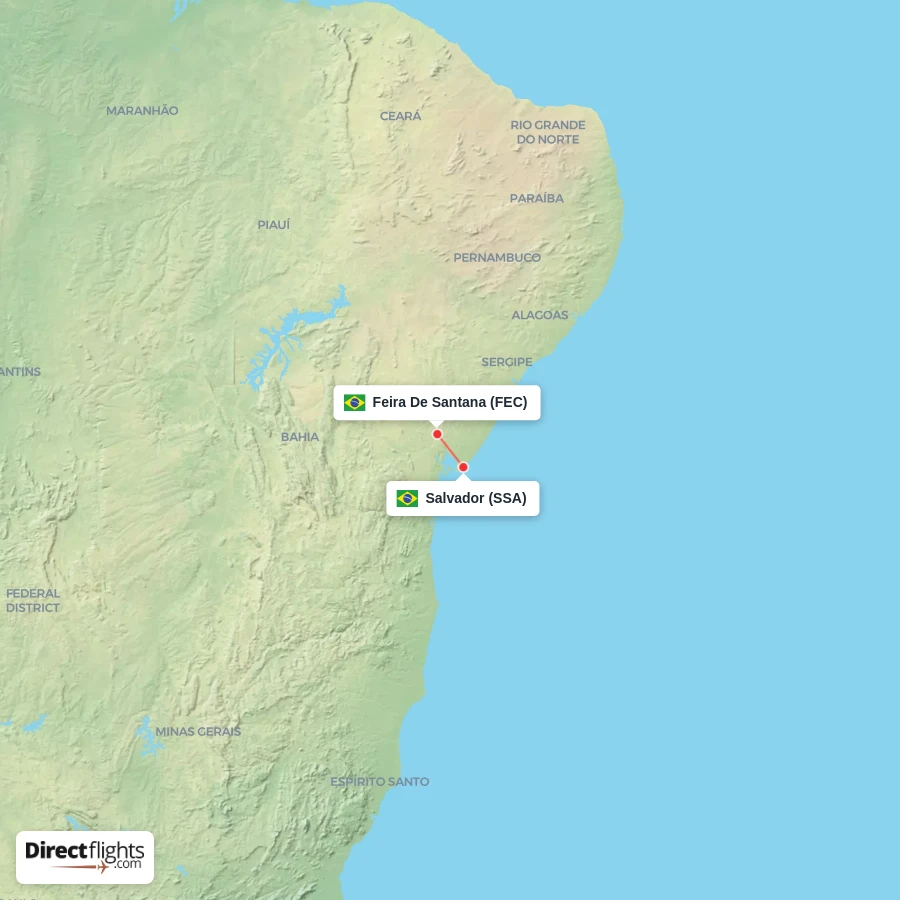 FEC - SSA route map