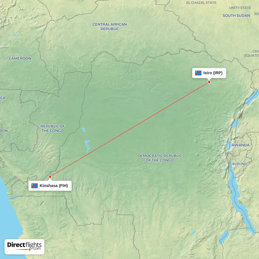 FIH - IRP route map