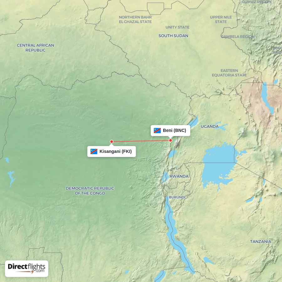 FKI - BNC route map