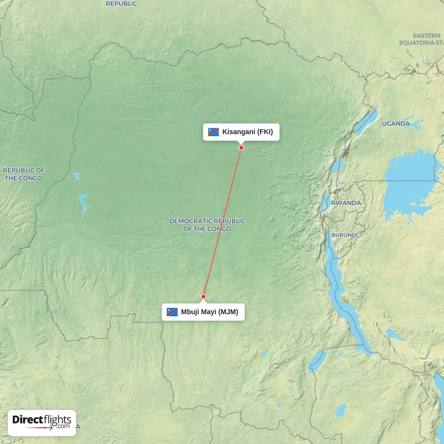 FKI - MJM route map