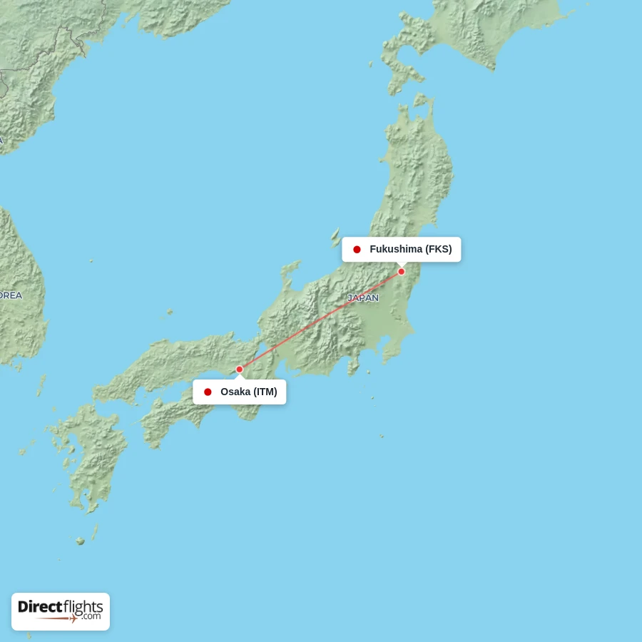 FKS - ITM route map