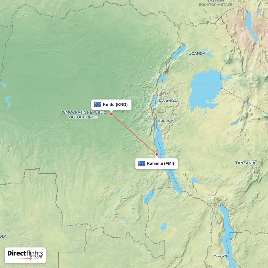 FMI - KND route map