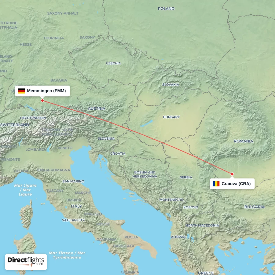 FMM - CRA route map