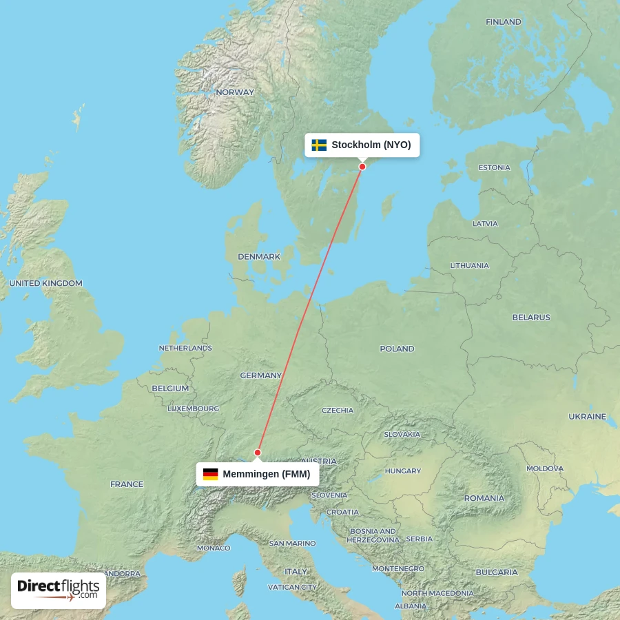 FMM - NYO route map