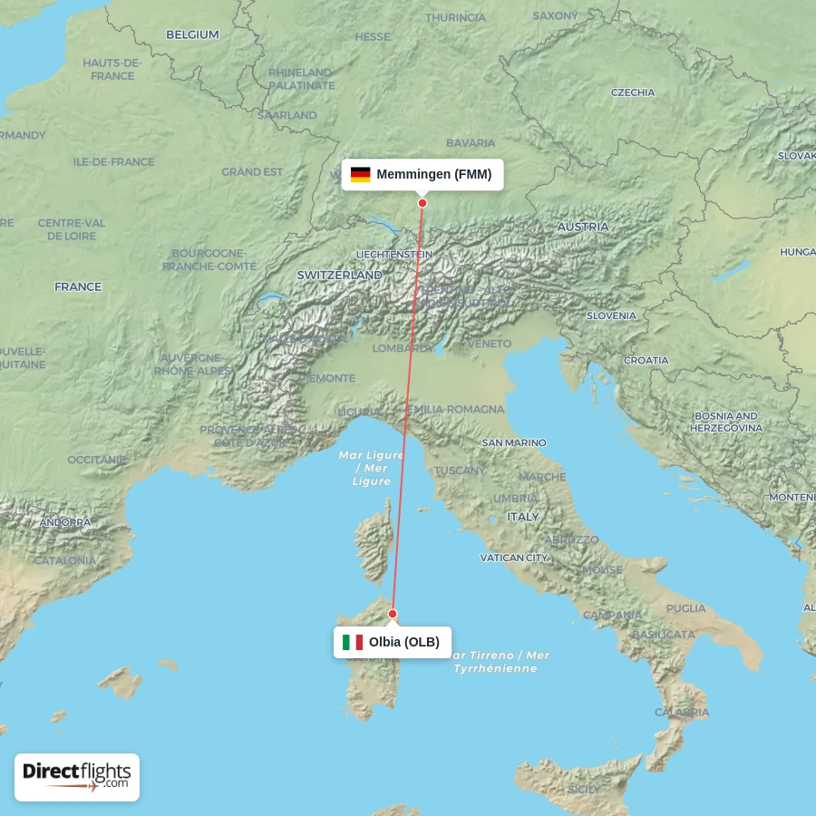 FMM - OLB route map