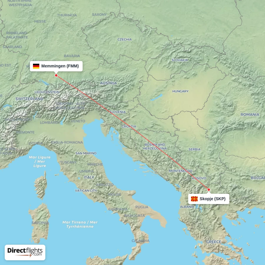 FMM - SKP route map