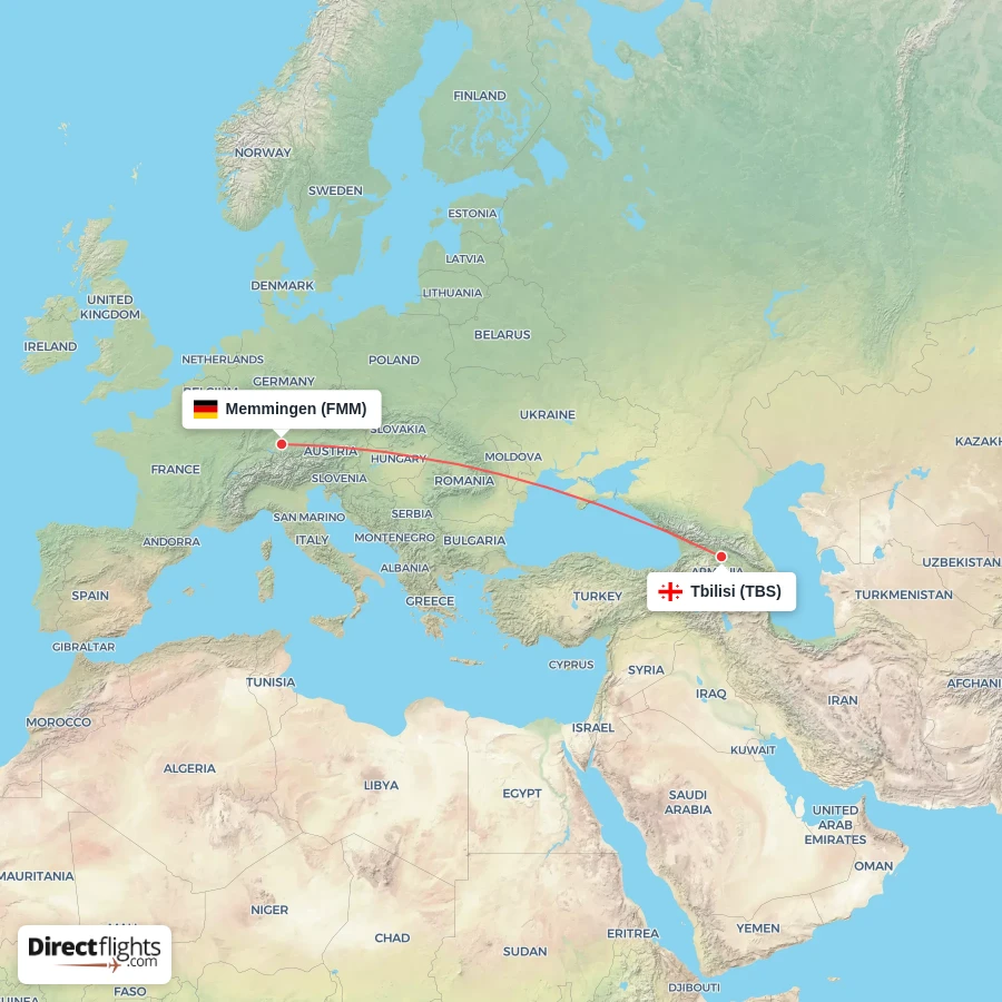 FMM - TBS route map