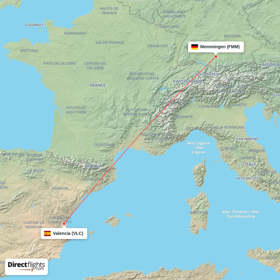 FMM - VLC route map