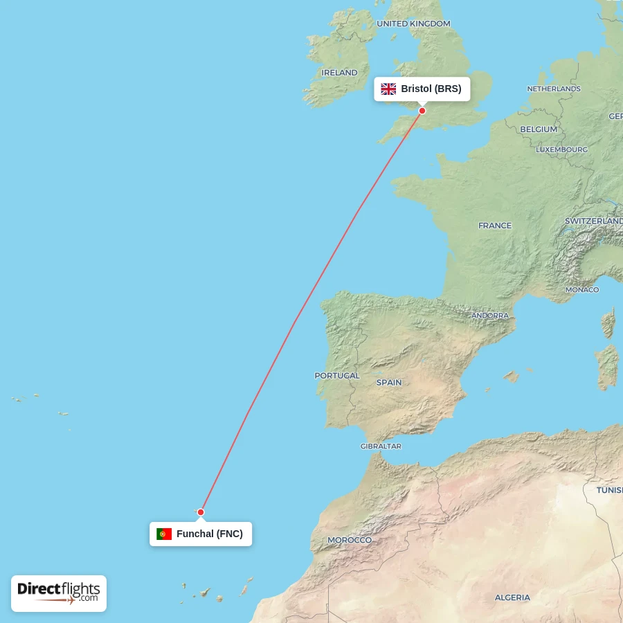 FNC - BRS route map