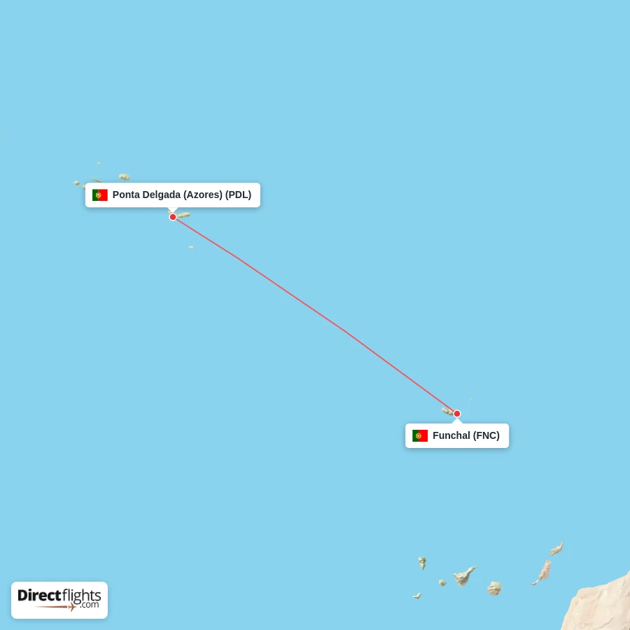 FNC - PDL route map