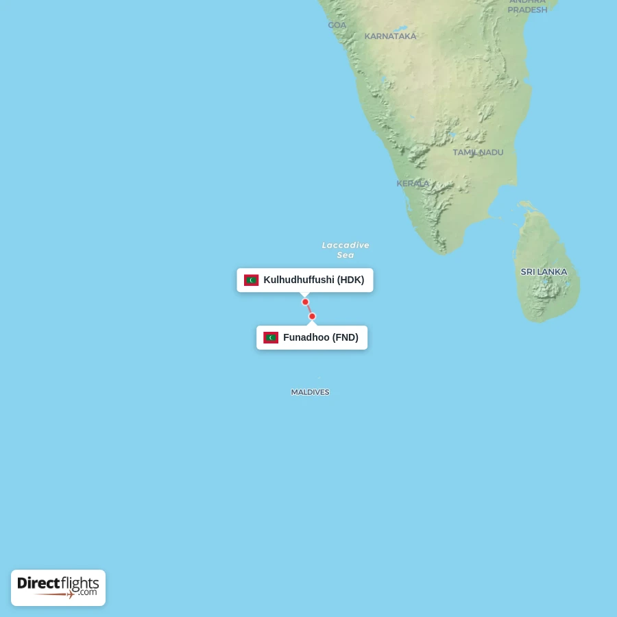 FND - HDK route map