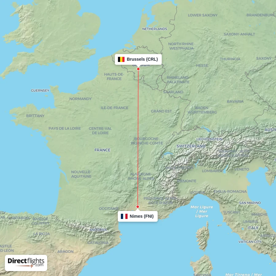 FNI - CRL route map