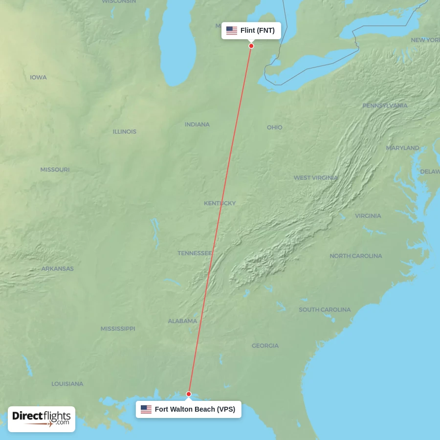 FNT - VPS route map