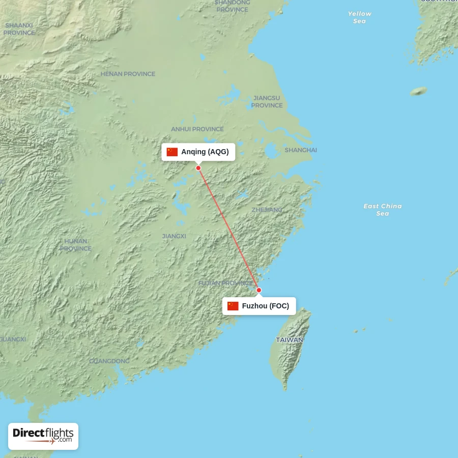 FOC - AQG route map
