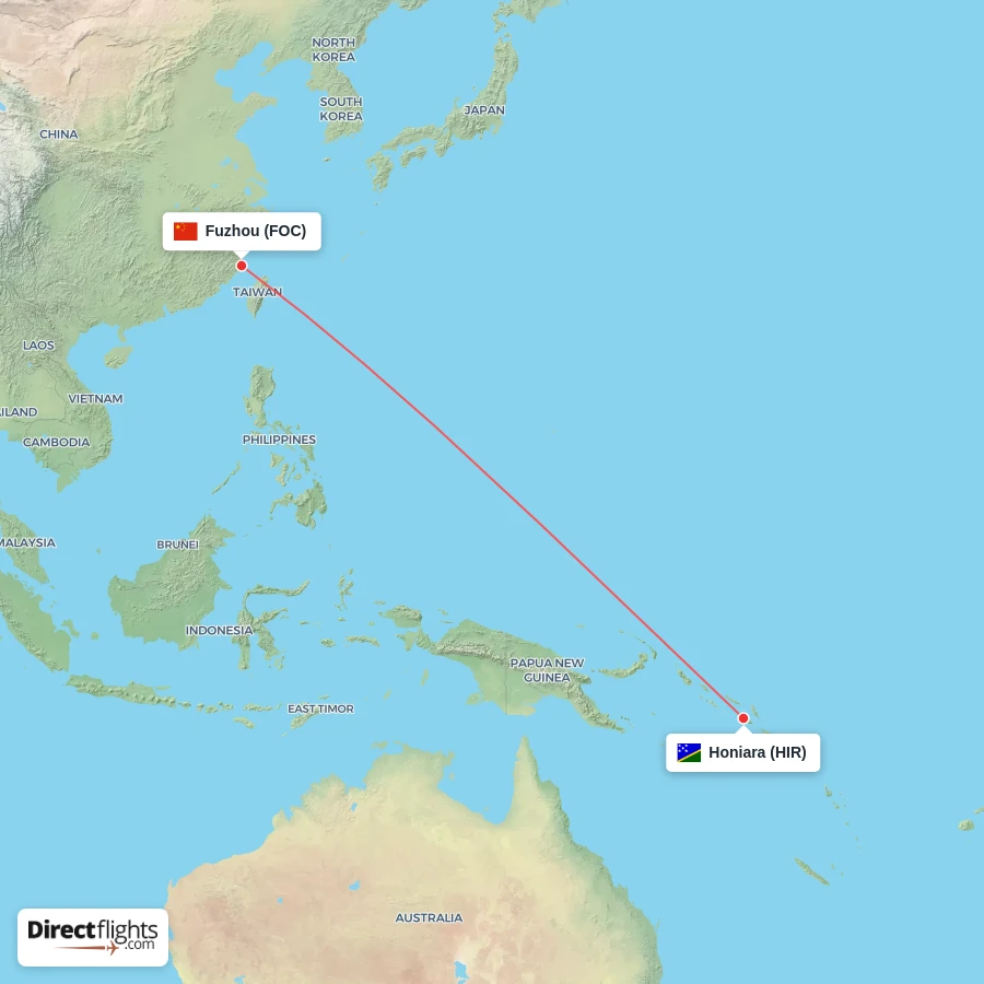 FOC - HIR route map