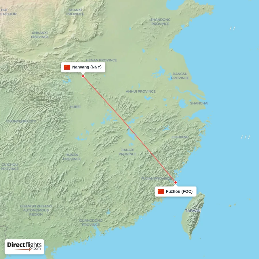 FOC - NNY route map