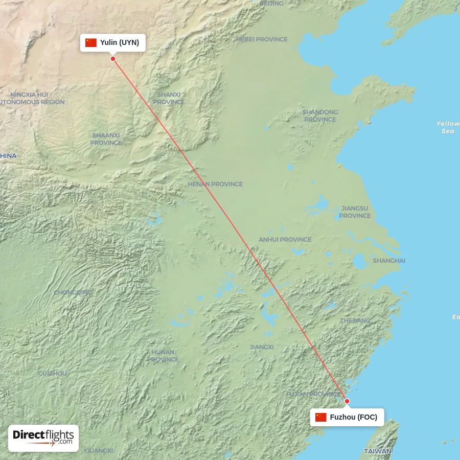 FOC - UYN route map