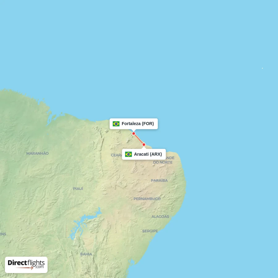 FOR - ARX route map