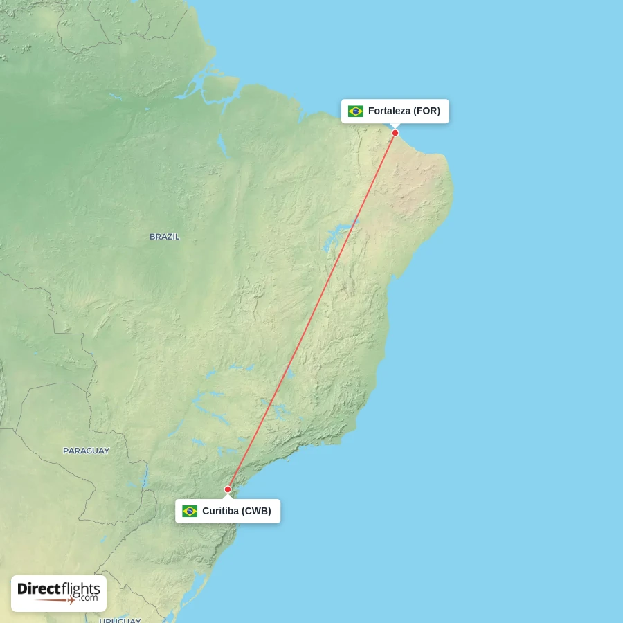 FOR - CWB route map