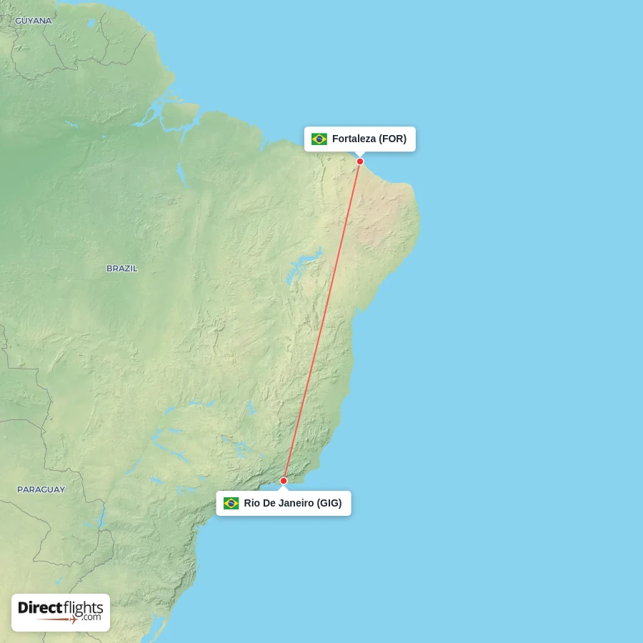 FOR - GIG route map