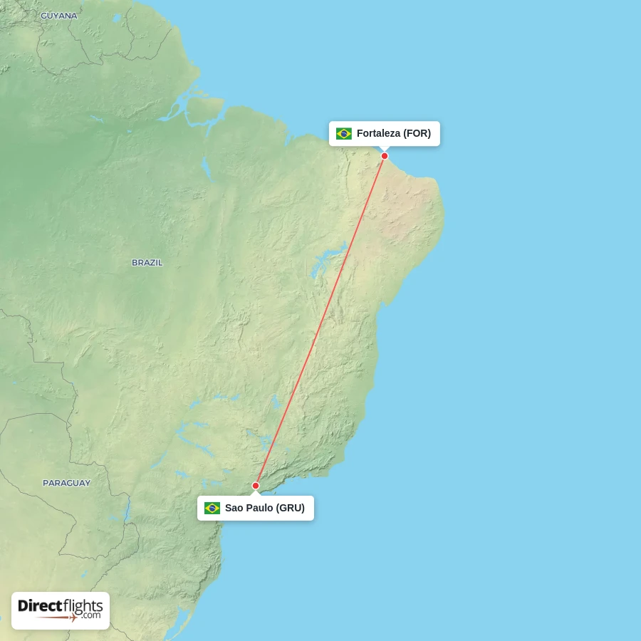 FOR - GRU route map
