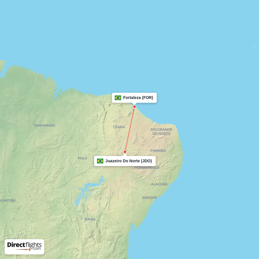 FOR - JDO route map