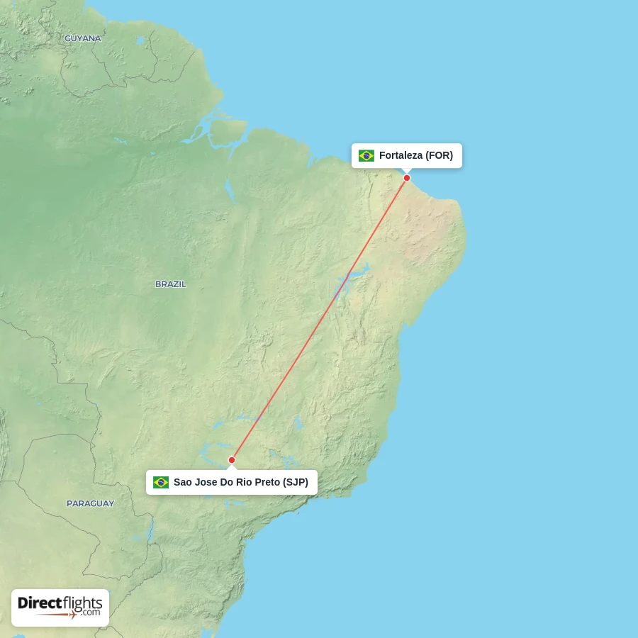 FOR - SJP route map