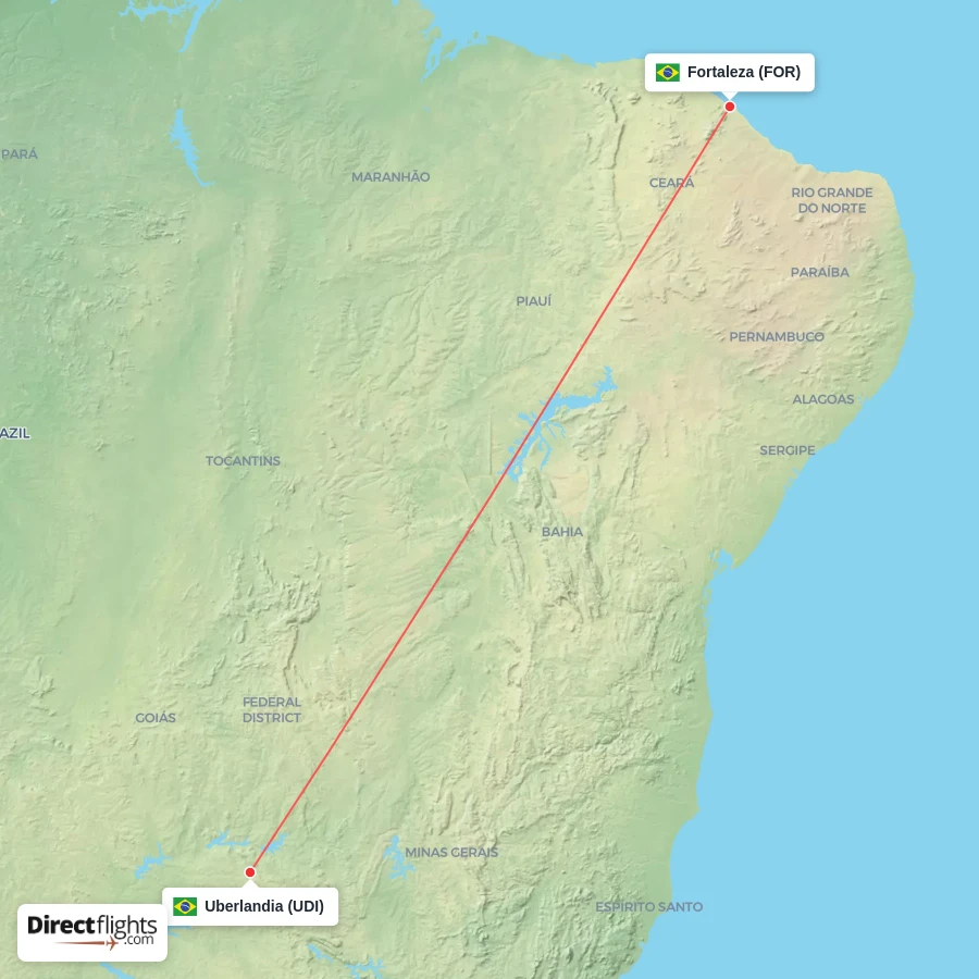 FOR - UDI route map