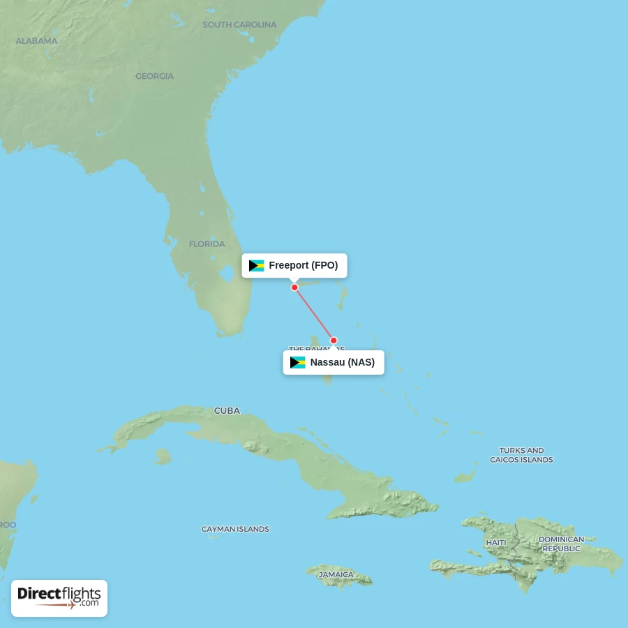 FPO - NAS route map