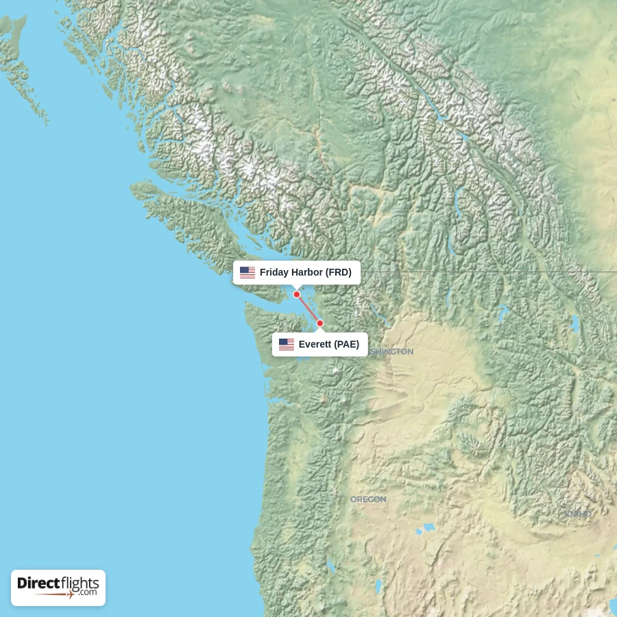 FRD - PAE route map