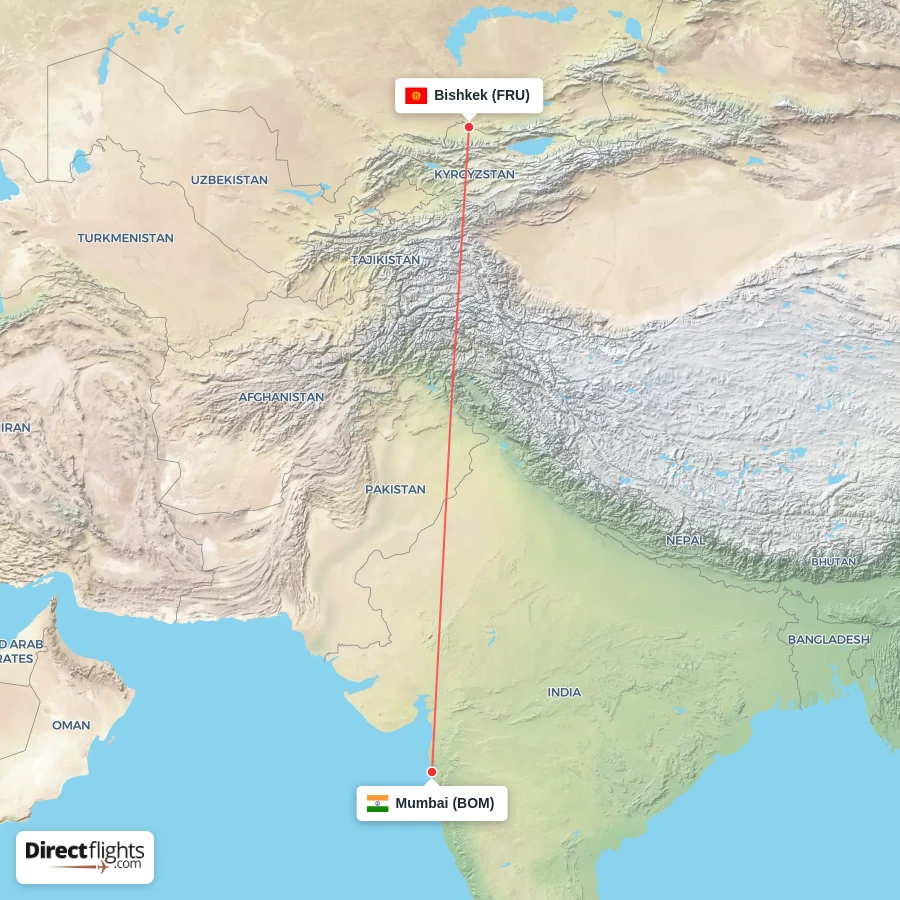 FRU - BOM route map