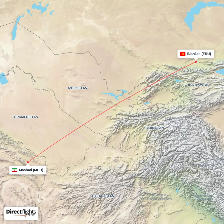 FRU - MHD route map