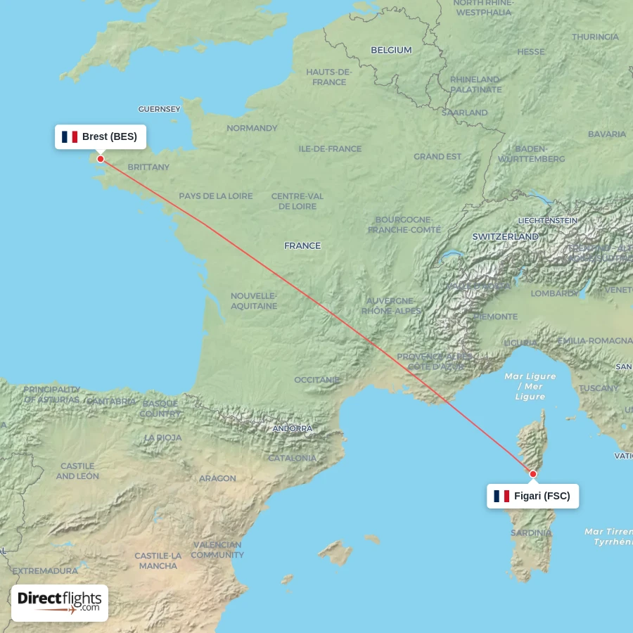 FSC - BES route map