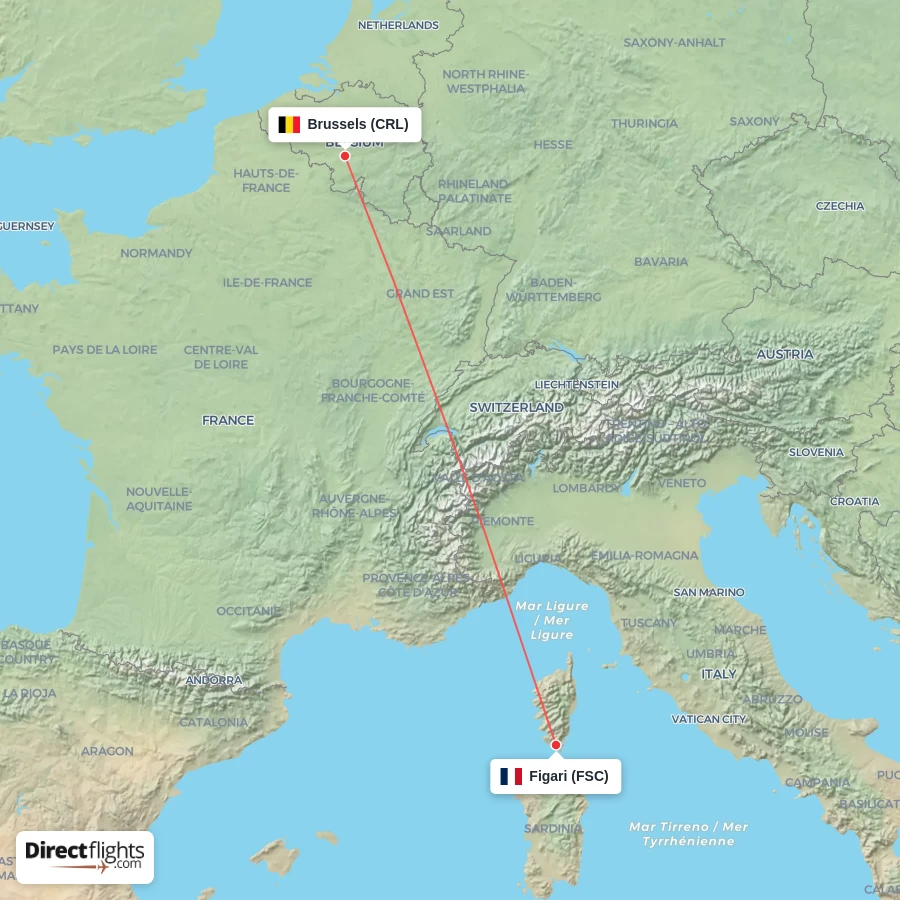 FSC - CRL route map