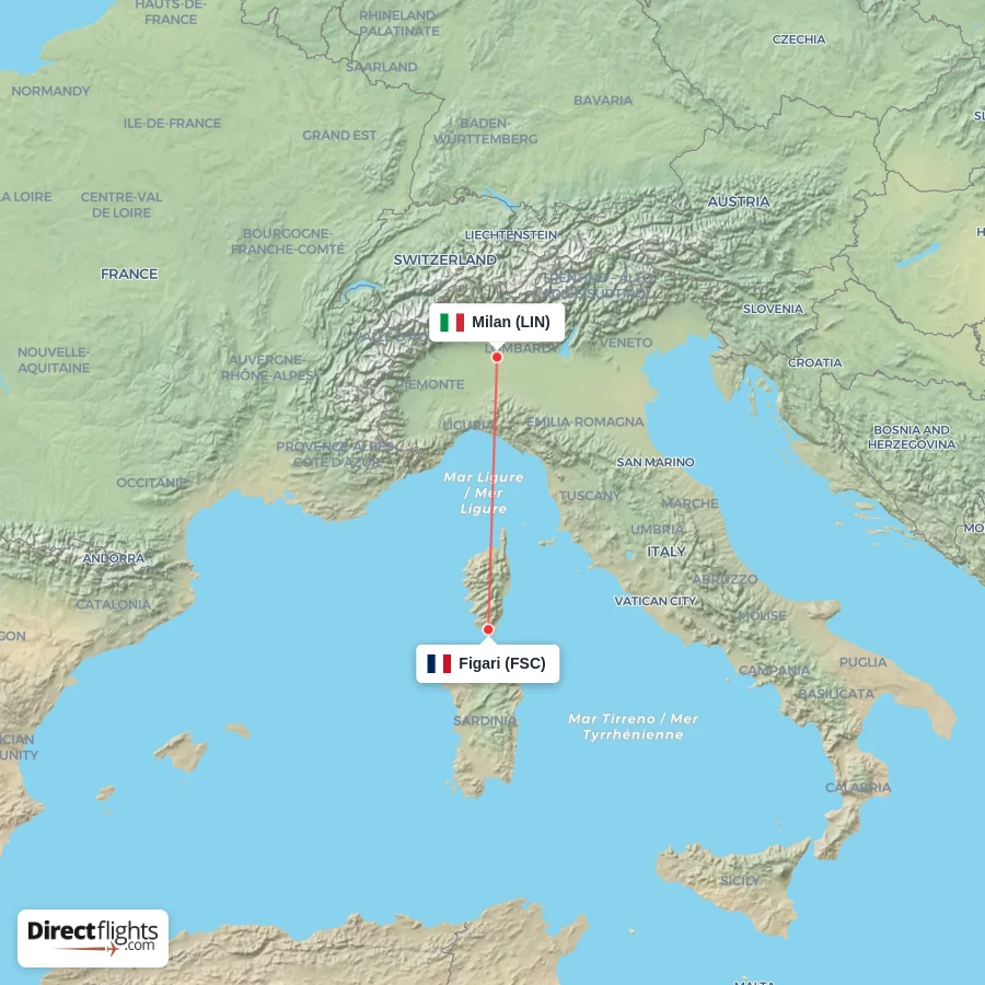 FSC - LIN route map
