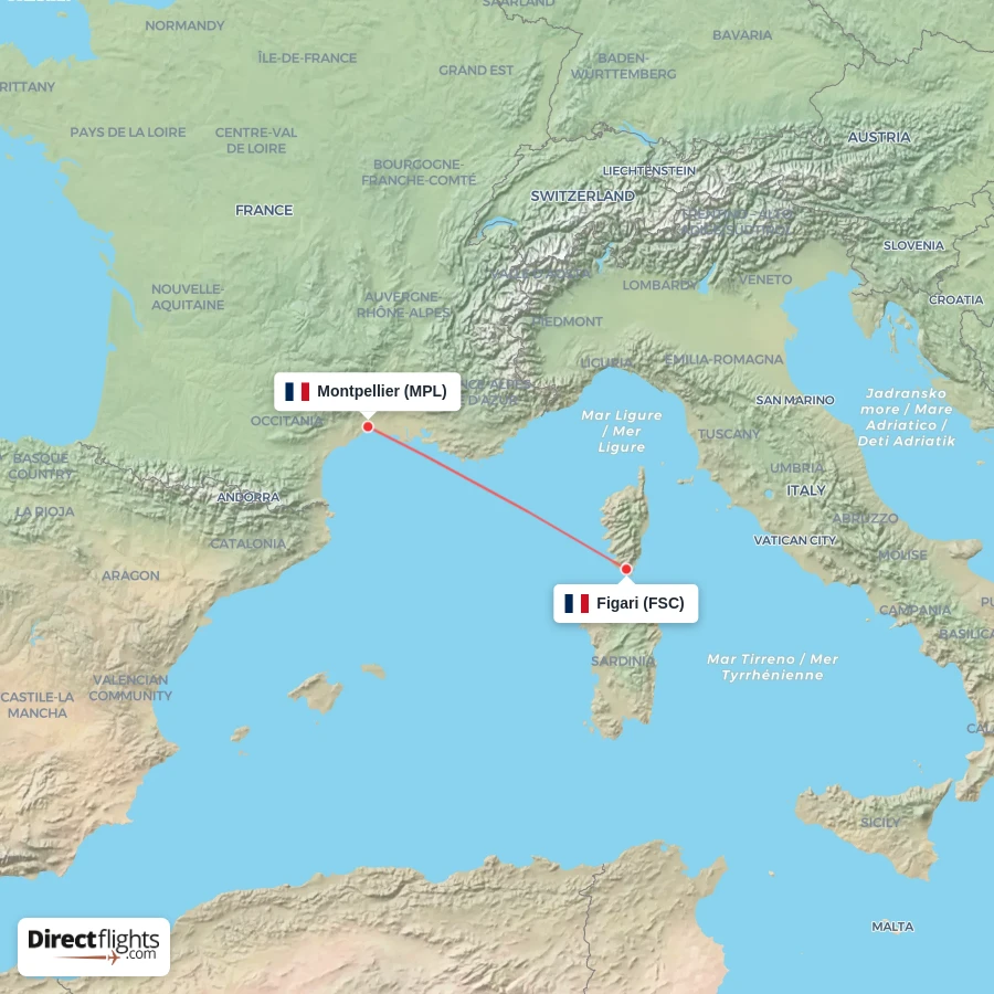 FSC - MPL route map