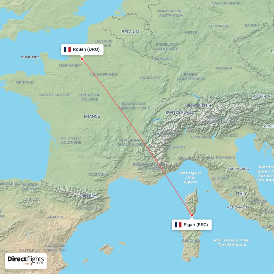 FSC - URO route map