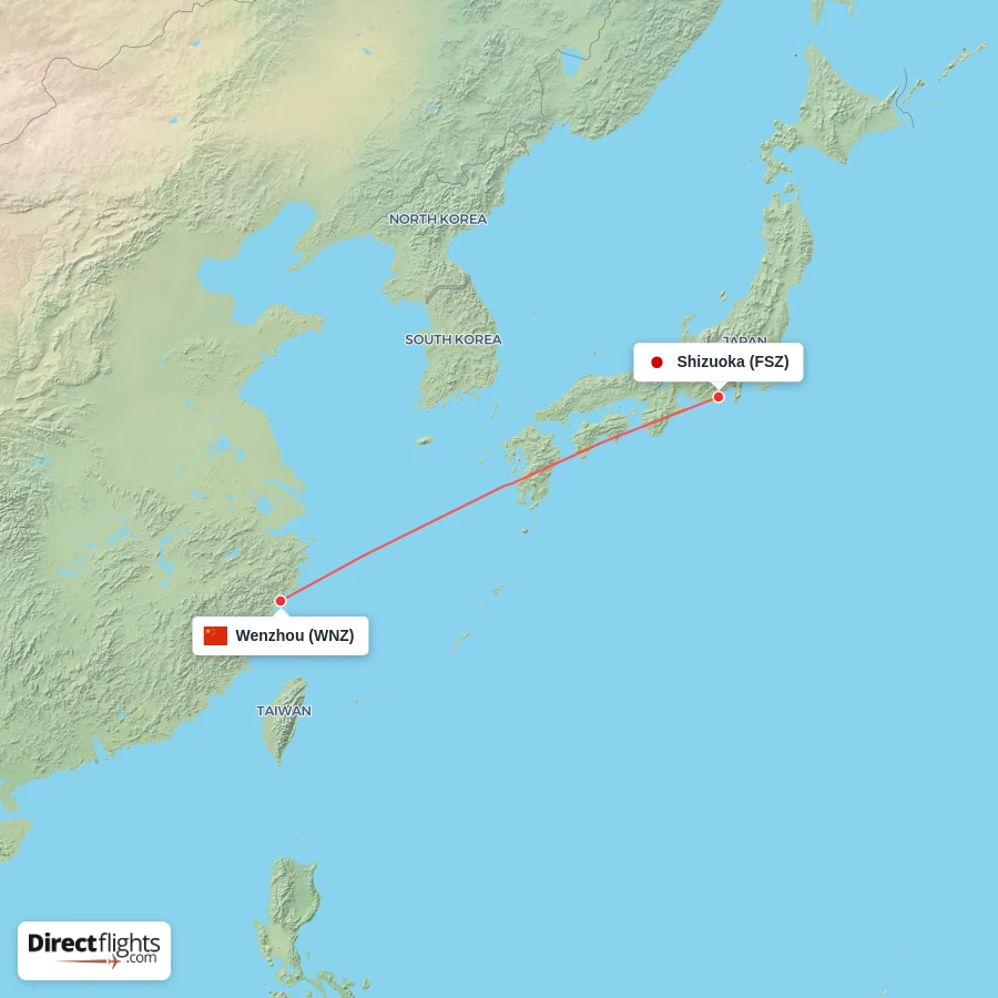 FSZ - WNZ route map