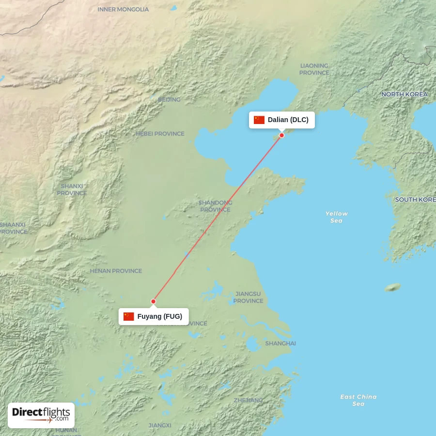 FUG - DLC route map