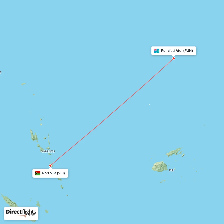 FUN - VLI route map